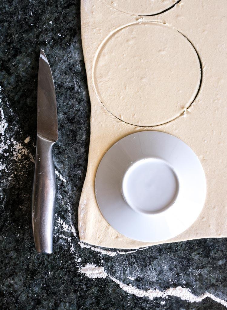 Receta de empanadas en revista Maria Orsini