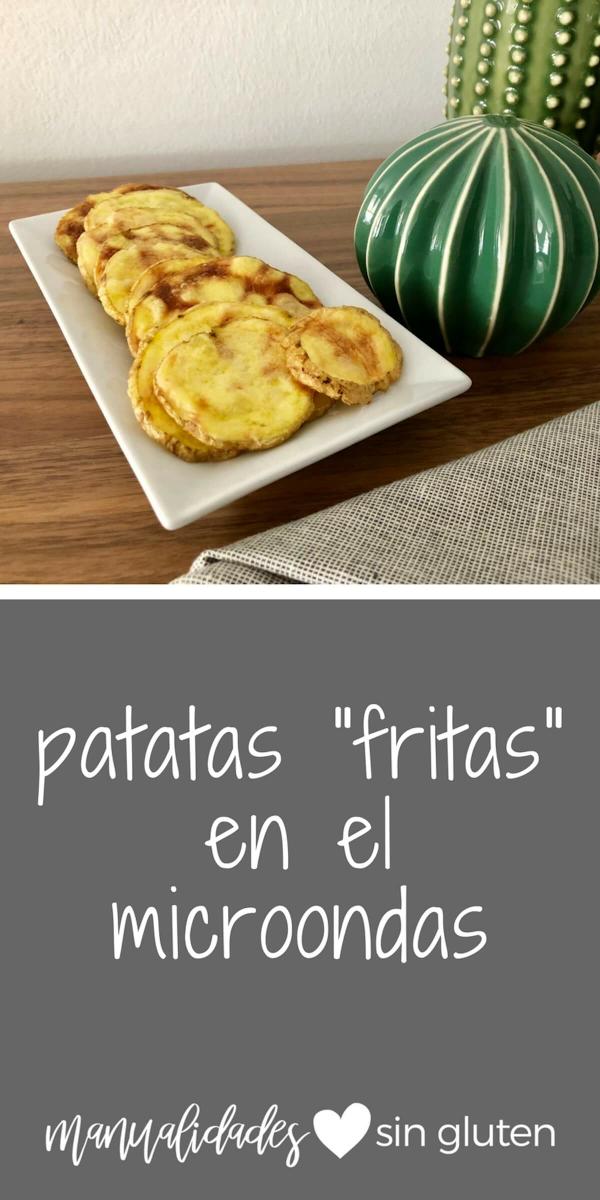 patatas fritas en el microondas