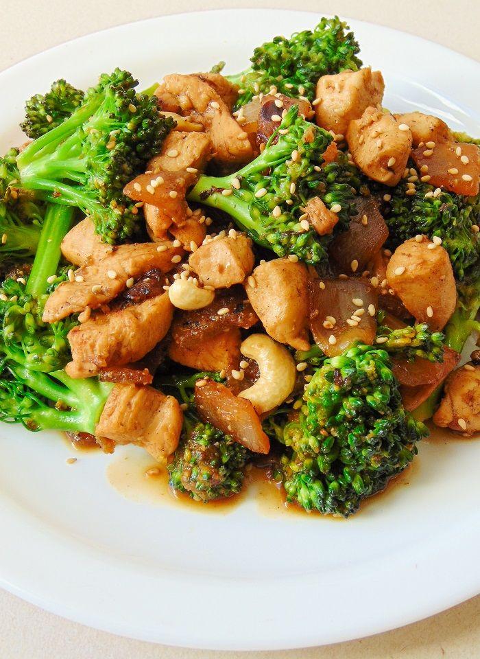 brocoli con pollo y salsa de soja | pollo brocoli chino