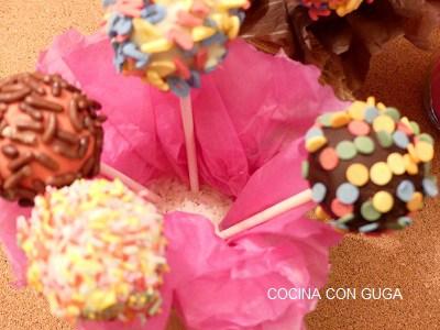 receta de cake pops