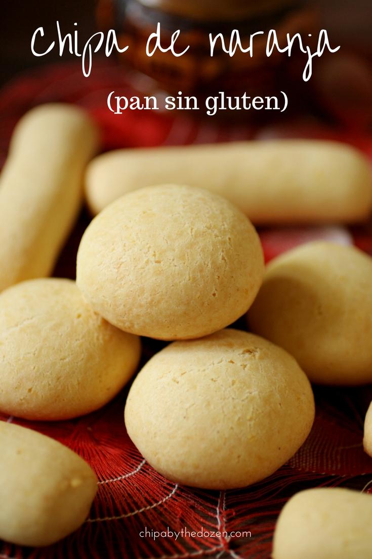 Chipa de naranja (pan sin gluten)