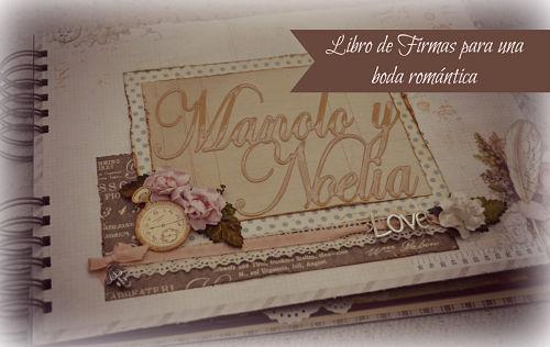Libro de firmas de scrapbooking