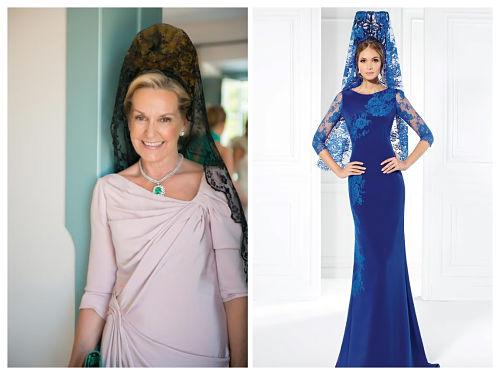 Mantilla española para invitadas