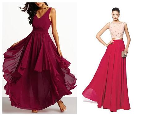 Telas vaporosas para vestidos