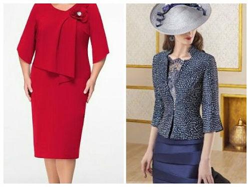 Manga francesa para vestido de madre novia