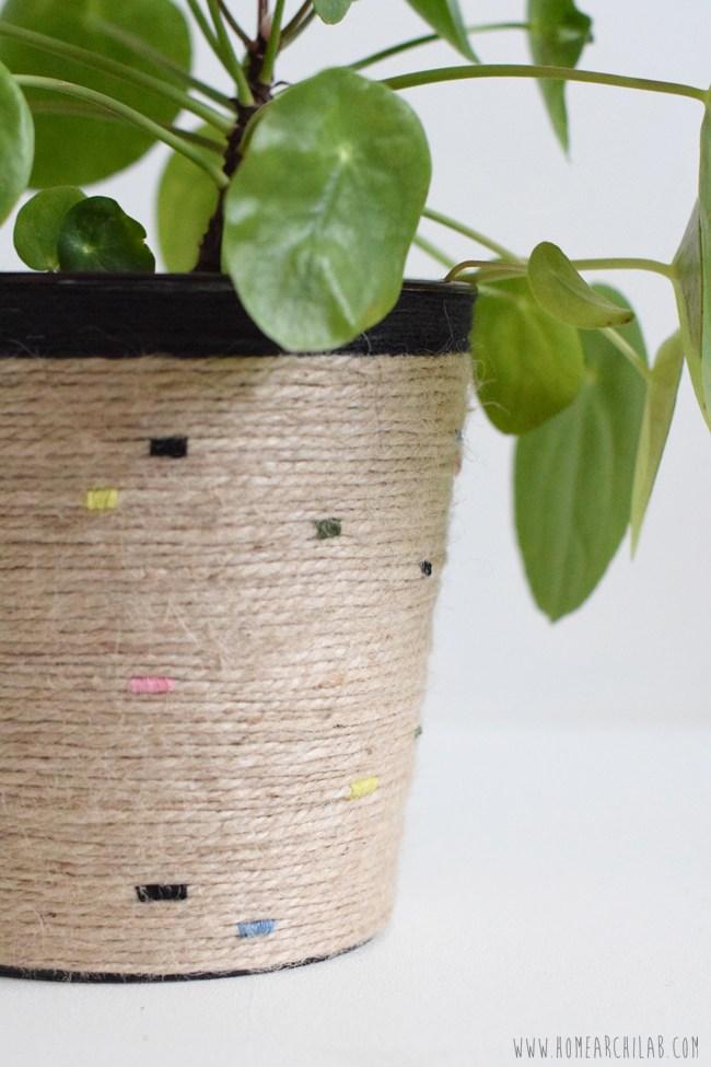 diy decoración de macetas 