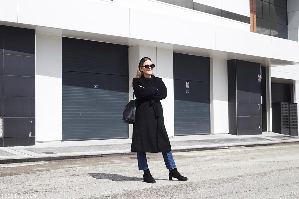 Trini | Max Mara Manuela coat Levis jeans Prada boots