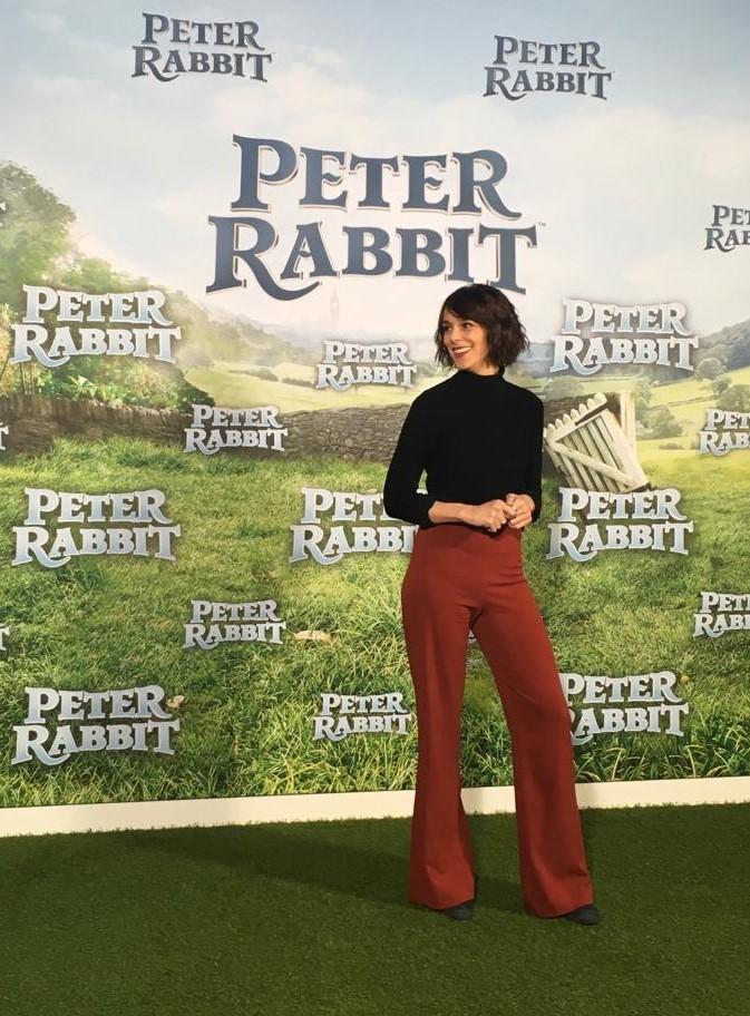 Belen Cuesta doblaje Peter Rabbit Pelusa