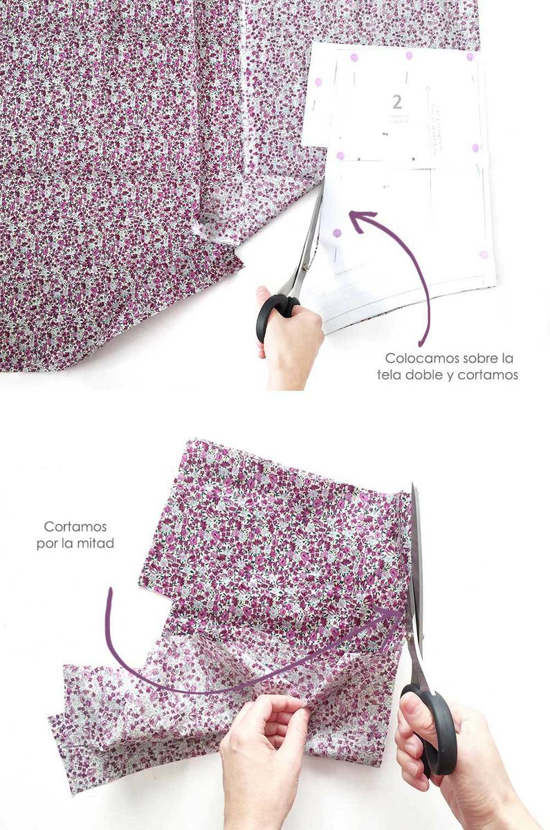 Cómo hacer un pelele de punto y tela combinado de bebé DIY - Tutorial y Patrón