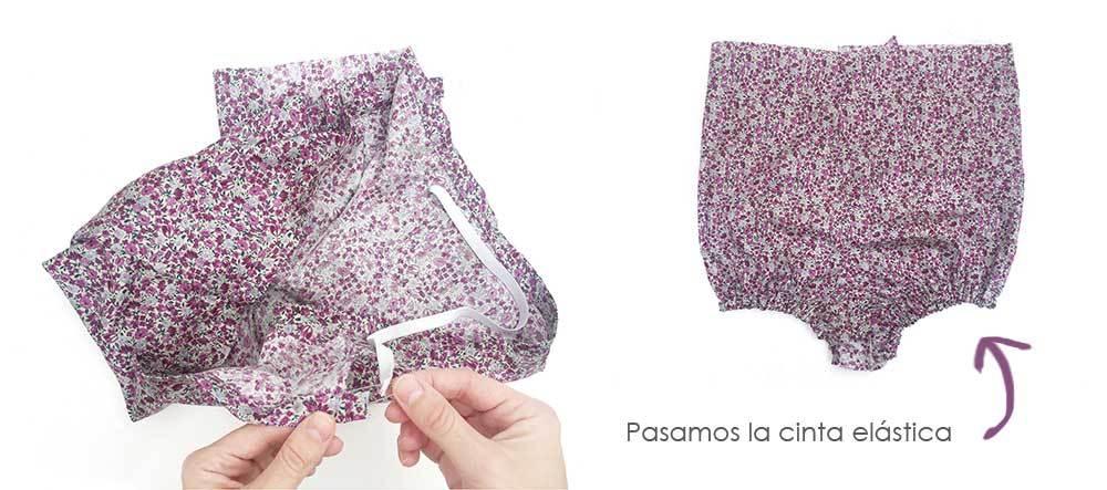 Cómo hacer un pelele de punto y tela combinado de bebé DIY - Tutorial y Patrón