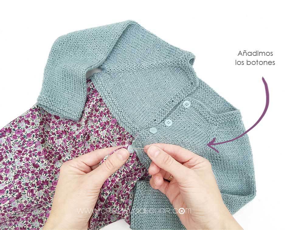 Cómo hacer un pelele de punto y tela combinado de bebé DIY - Tutorial y Patrón