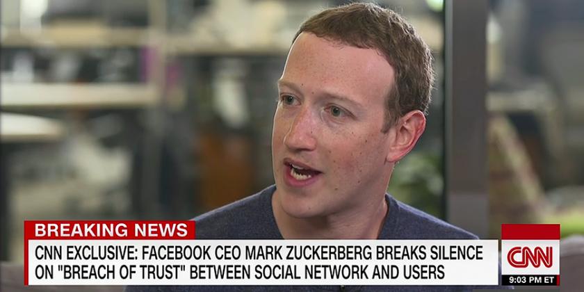 Al fin Mark Zuckerberg da la cara ante el escándalo mundial