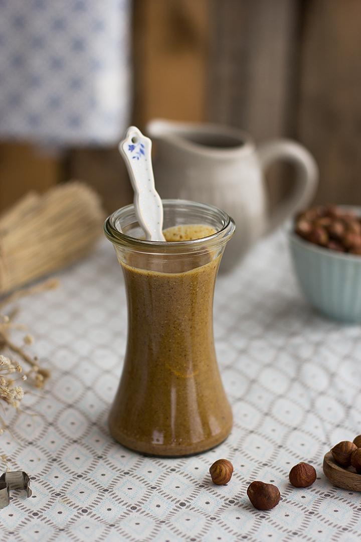 Como hacer mantequilla de avellanas casera receta saludable