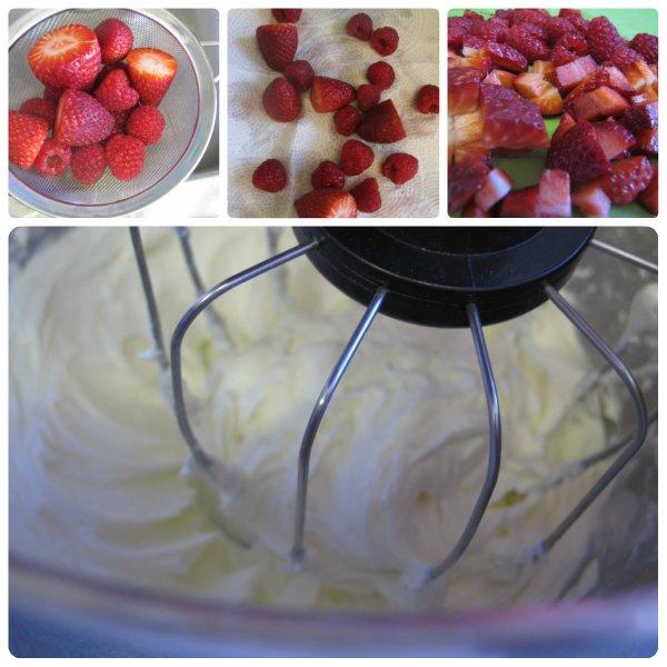 Preparando el relleno