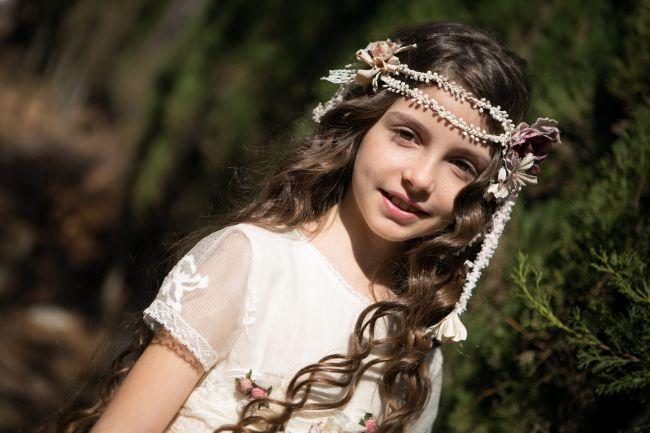 Colaboración en una sesión de fotos de comunión ideal