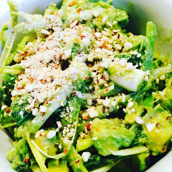 Desayuno saludable con aguacate