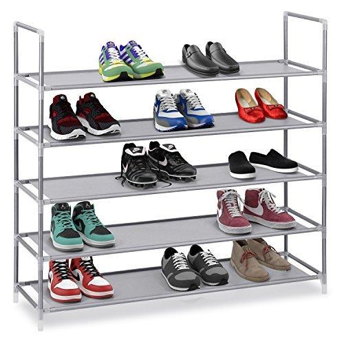 El organizador TecTake Carrusel para zapatos, estantería moderna