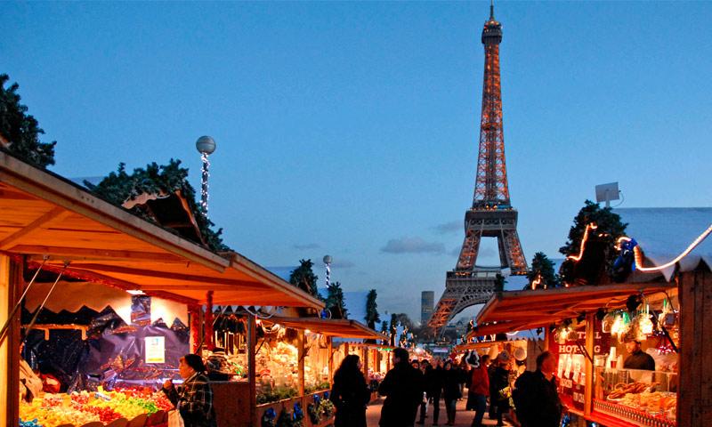 Paris mercado navidad