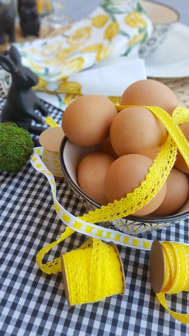 Una idea para decorar tu mesa en Pascua