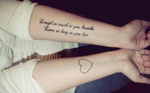 Tatuajes, Tatuadores y amantes de los tatuajes Tatuajes de frases y corazones Símbolos 