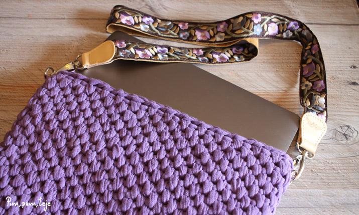 Bolso de trapillo para ordenador portátil