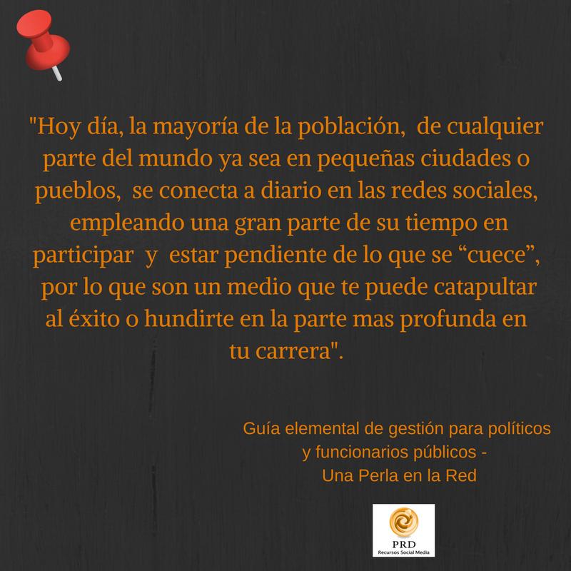 redes sociales y carrera politica