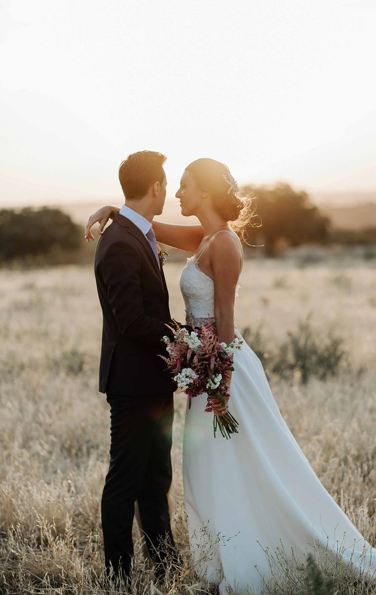 boda real boda campestre novia vestido de novia