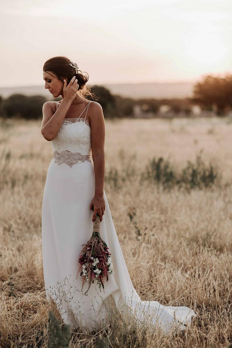 boda real boda campestre novia vestido de novia