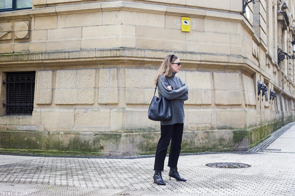 Trini | Balenciaga sweater Levis 501 jeans