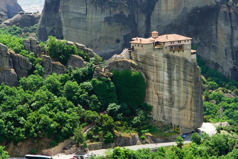 meteora monasterio roussanou
