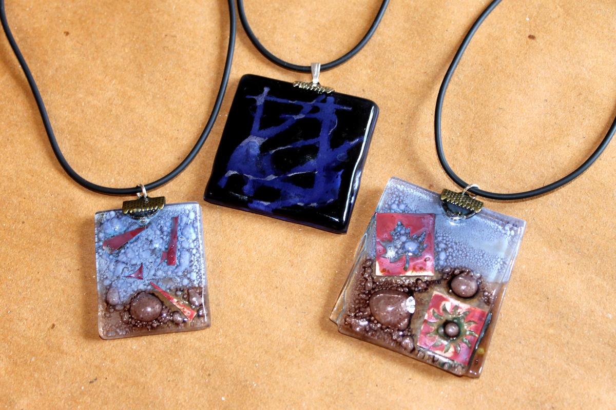 Bijouterie en vitrofusión