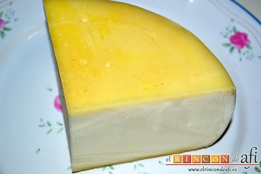 Queso en carroza, preparar el queso