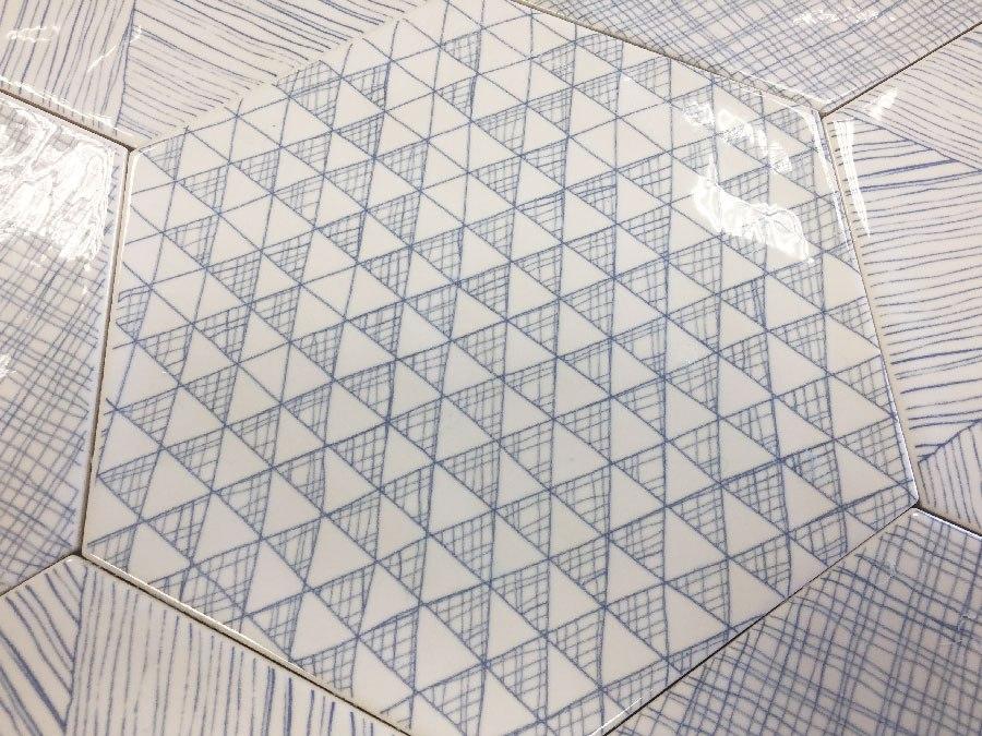 vezelay hexagonal azulejo peronda