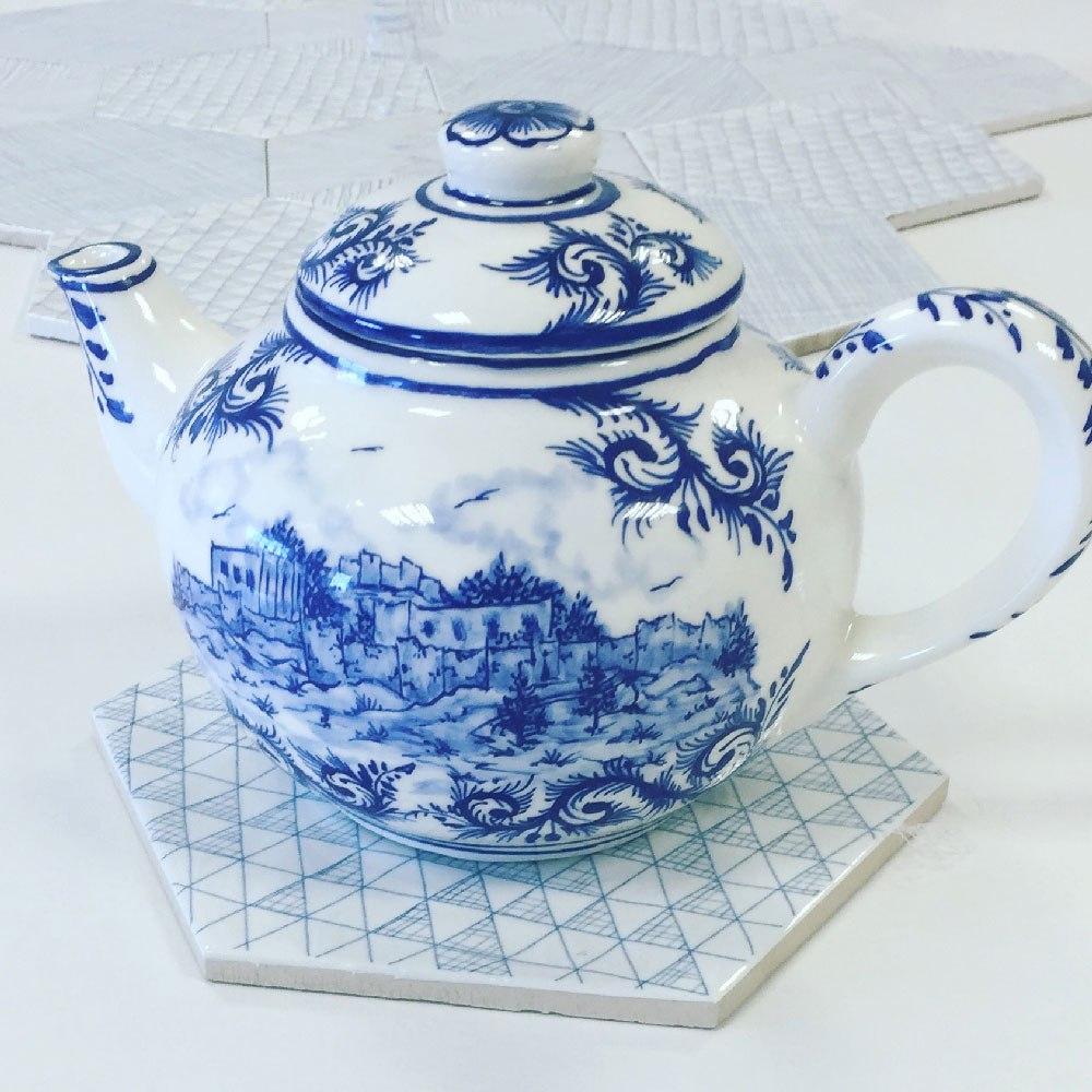 vezelay azulejo peronda vajilla