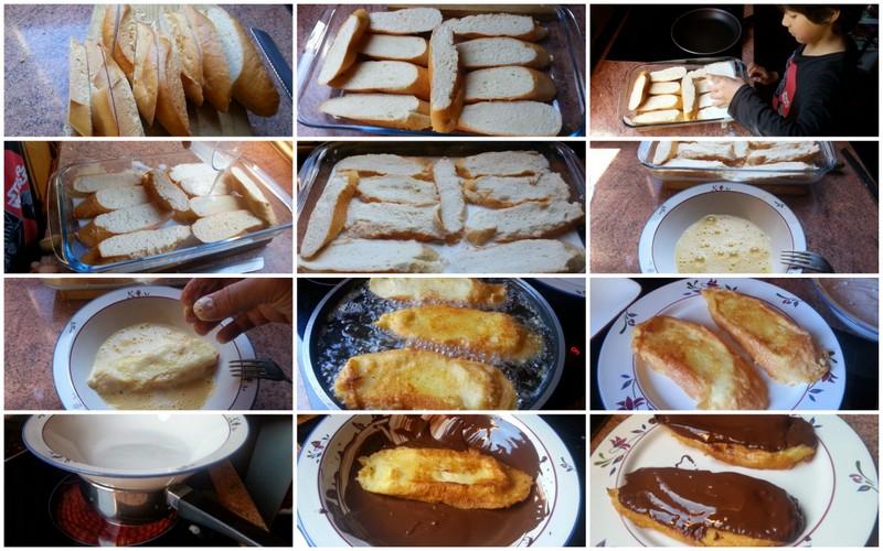 TORRIJAS DE CHOCOLATE