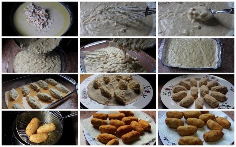 Croquetas de pollo caseras