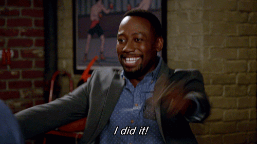 Excited Lamorne Morris GIF by New Girl-source