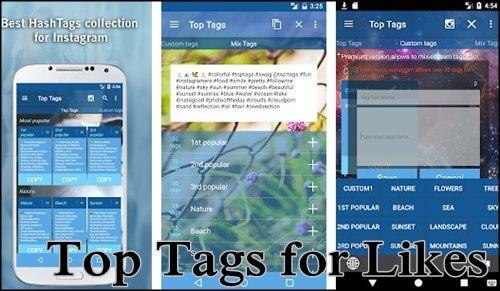 Top Tags for Likes. Mejores hashtags