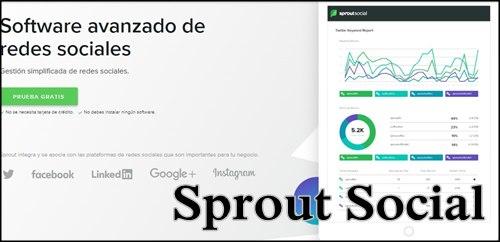 Sprout Social gestion de tus redes sociales