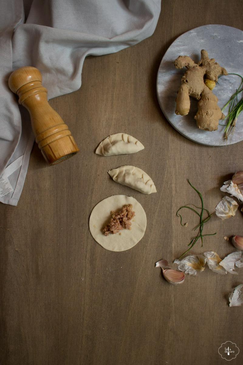 receta fácil de gyozas caseras