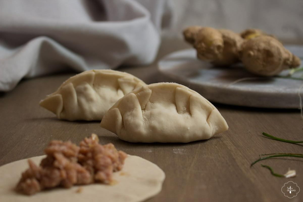 Receta casera de gyozas