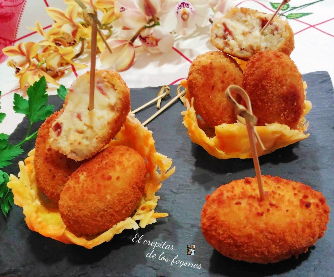 croquetas de pollo