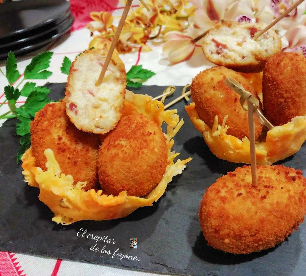 croquetas de pollo