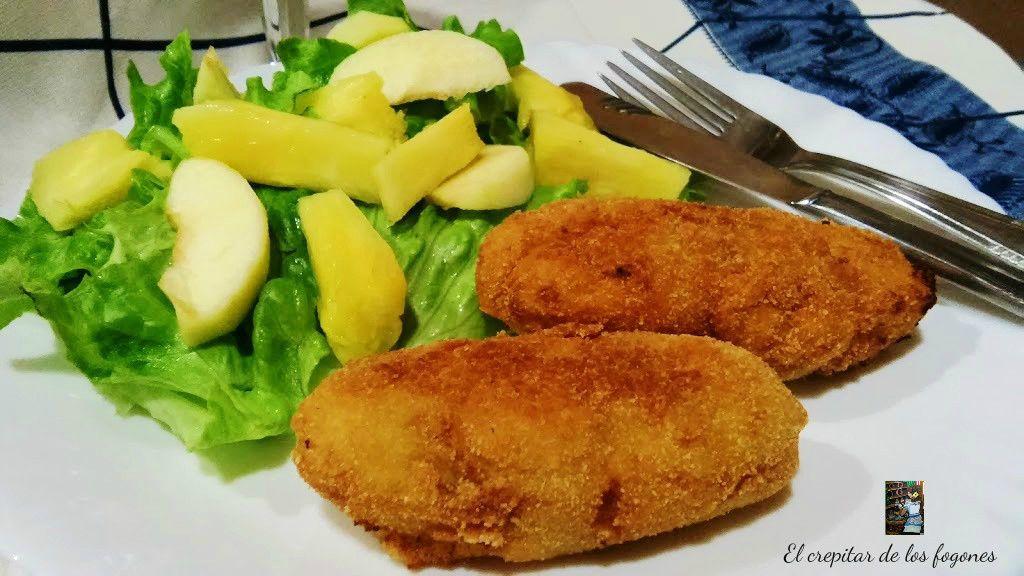croquetas de pollo