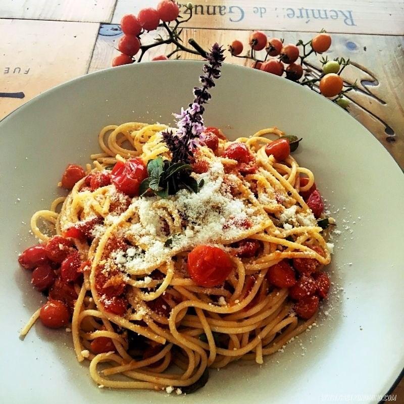 spaghetti e pomorodino