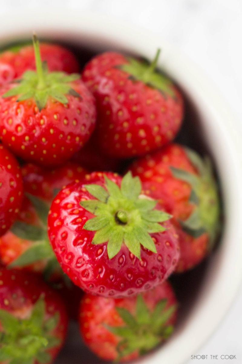 batido de fresas y espinacas receta