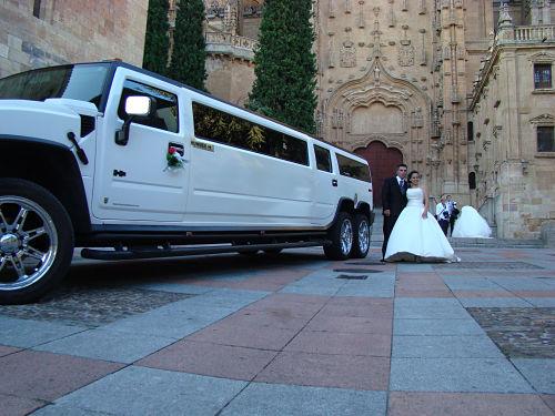Limusina para boda en Salamanca