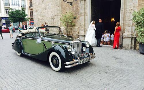 Jaguar MK V para boda