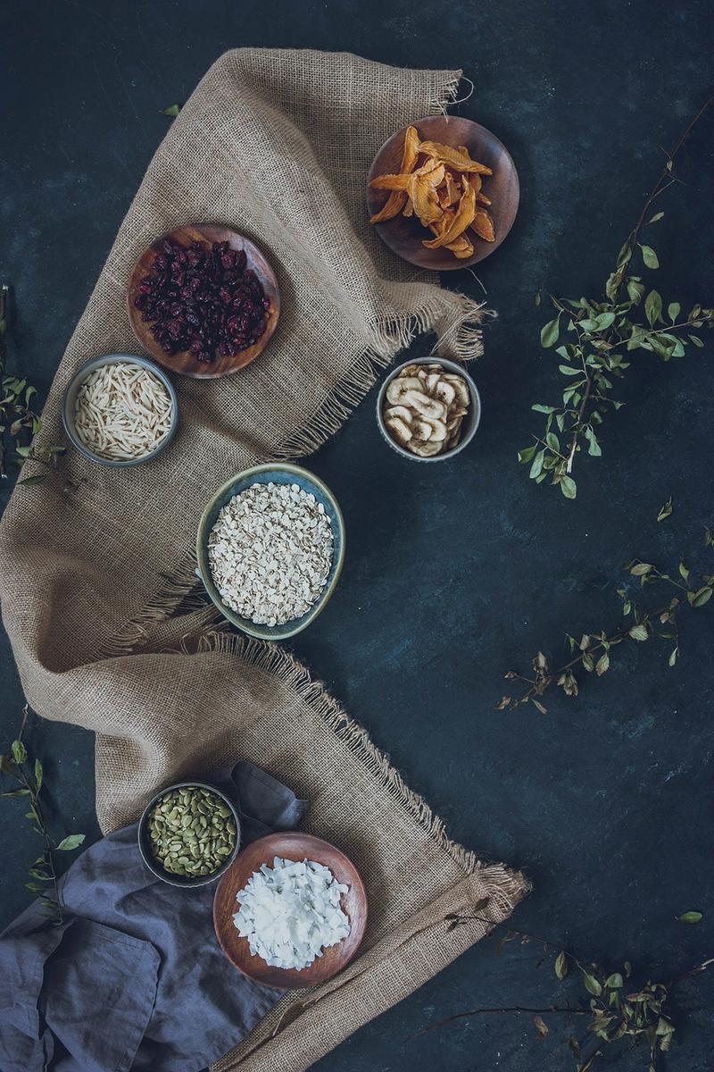 ingredientes granola de avena