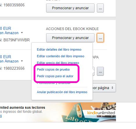 Captura de pantalla publicar libro